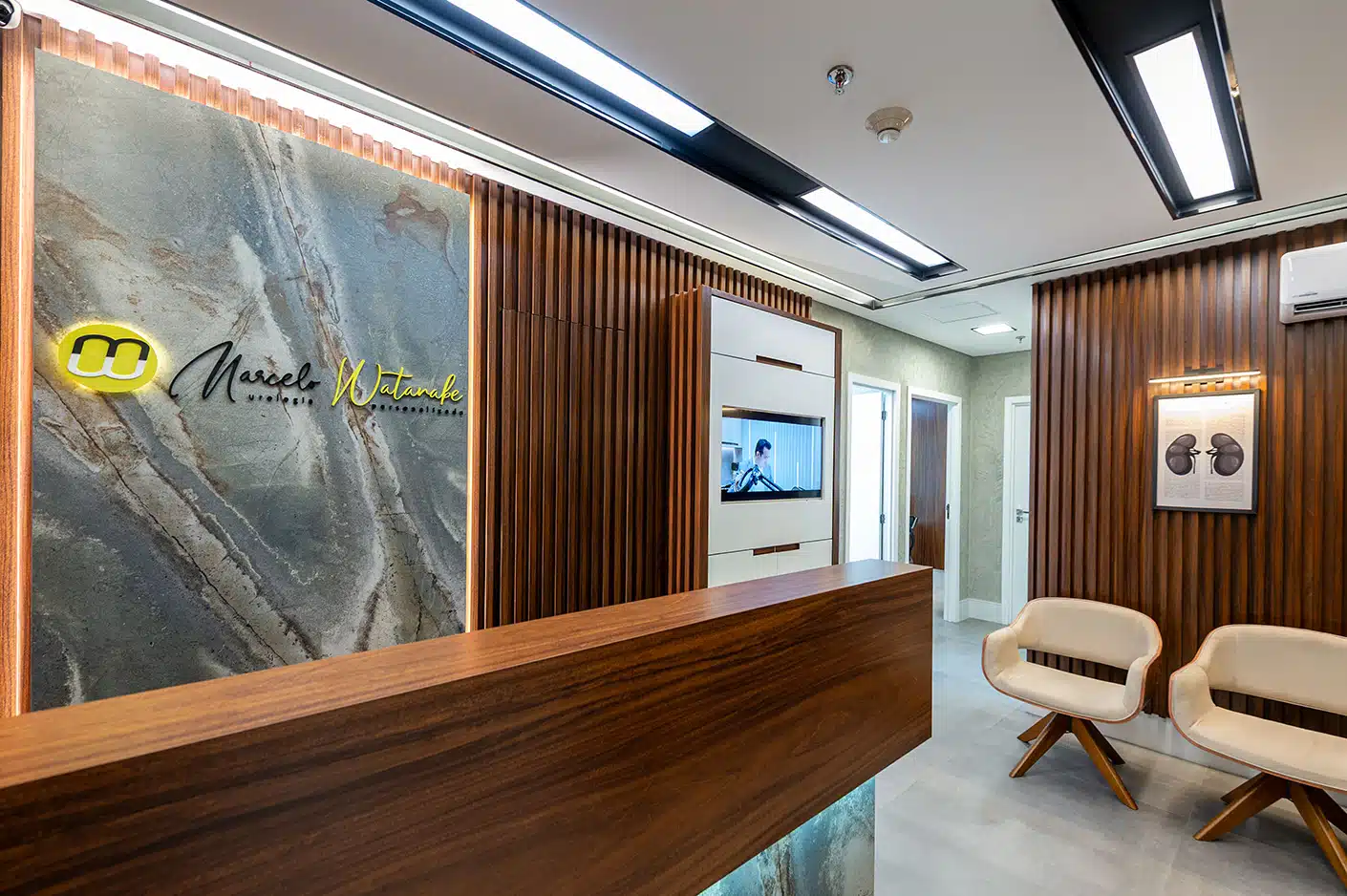 Recepção da Clínica Dr. Marcelo Watanabe